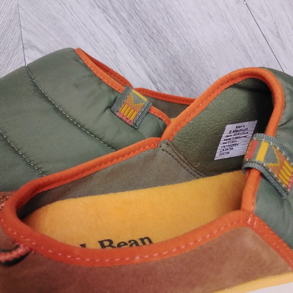 L.L. Bean Quilted Waterproof Men's Mountain Classic Slide Shoes Sz: 8 Men's - Picture 7 of 9